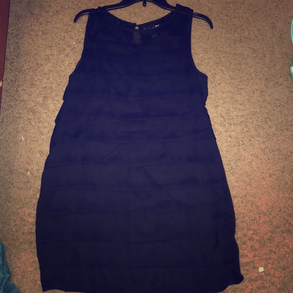 Forever 21 sheer black dress